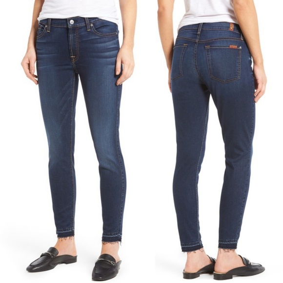 7 For All Mankind Denim - NEW 7 For All Mankind Released Hem Ankle Jeans
